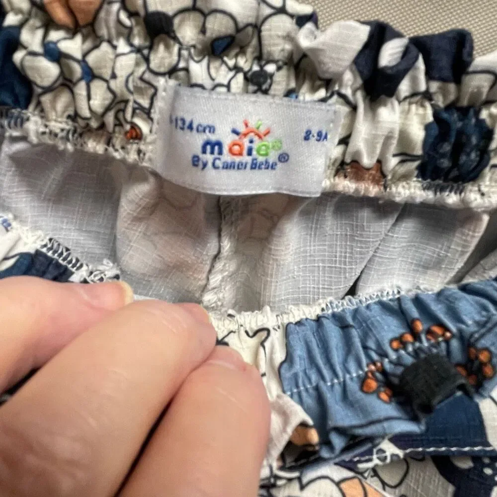 Maia by Caner Bebe size 8-9 wide leg floral  pants